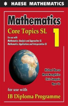 Mathematics Core Topics SL 1