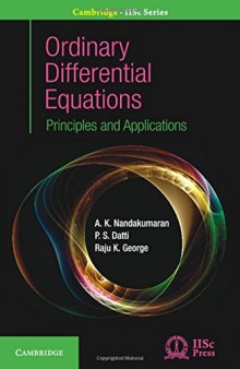 Ordinary Differential Equations: Principles and Applications (Cambridge IISc Series)