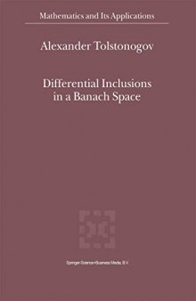 Differential Inclusions in a Banach Space (Mathematics and Its Applications;)