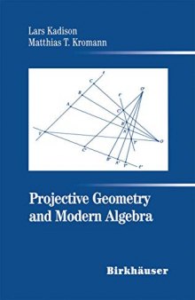 Projective geometry and modern algebra