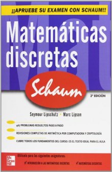 Matemáticas Discretas (Spanish Edition)