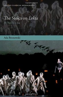 The Stoics on Lekta: All there is to Say