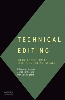 Technical Editing: An Introduction to Editing in the Workplace