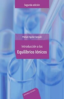 Introducción a los Equilibrios Iónicos (Spanish Edition)