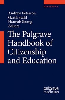 The Palgrave Handbook Of Citizenship And Education