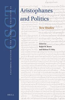 Aristophanes and Politics: New Studies