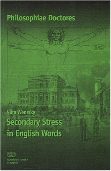 Secondary Stress in English Words