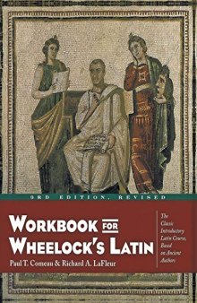 Workbook for Wheelock's Latin ANSWER KEY