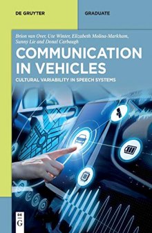 Communication in Vehicles: Cultural Variability in Speech Systems (De Gruyter Textbook)