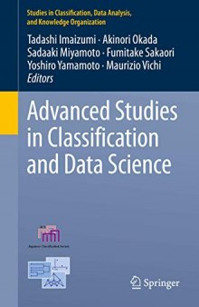 Advanced Studies In Classification And Data Science
