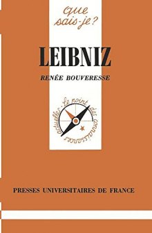 Leibniz (Que sais-je?)