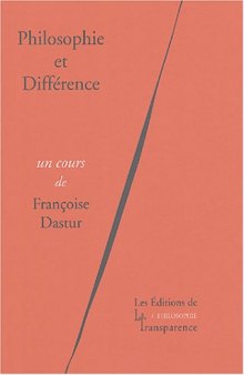 Philosophie et Différence