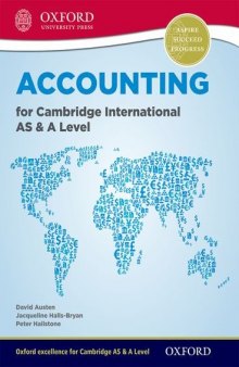 Accounting for Cambridge International AS and A Level Student Book