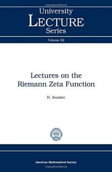 Lectures on the Riemann Zeta Function