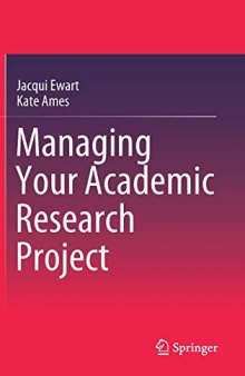 Managing Your Academic Research Project