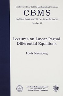 Lectures on Linear Partial Differential Equations
