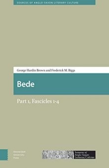 Bede. Part 1, Fascicles 1-4