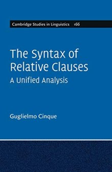 The syntax of relative clauses: A unified analysis