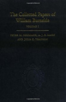 The Collected Papers of William Burnside: 2-Volume Set (Mathematics)