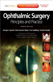 Ophthalmic Surgery: Principles and Practice, 4E [TRUE PDF]