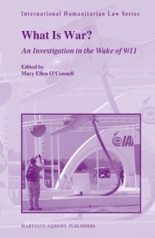 What Is War?: An Investigation in the Wake of 9/11