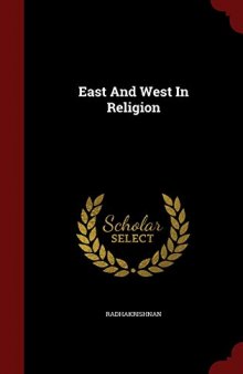 East and West in Religion