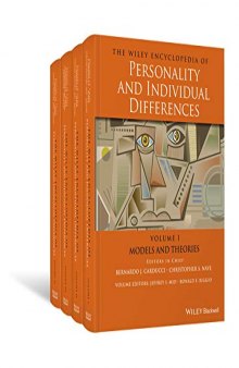 The Wiley Encyclopedia of Personality and Individual Differences [4 Volume Set]