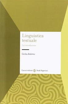 Linguistica testuale. Un'introduzione