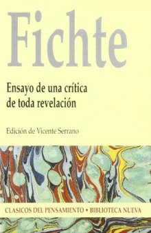 Ensayo de una crítica de toda revelación