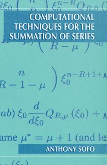 Computational Techniques for the Summation of Series