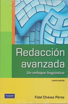 Redacción avanzada : un enfoque lingüístico