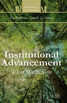 Institutional Advancement: What We Know