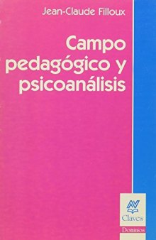 Campo Pedagogico y Psicoanalisis