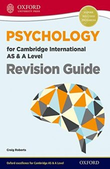 Psychology for Cambridge International AS & A Level: Revision Guide
