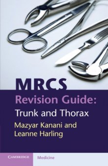 MRCS Revision Guide: Trunk and Thorax