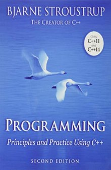 Programming: Principles and Practice Using C++ (2nd Edition, bookmarks)