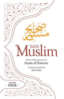 Sahih Muslim Volume 4