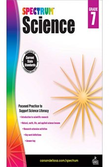Spectrum Grade 7 Science Workbook