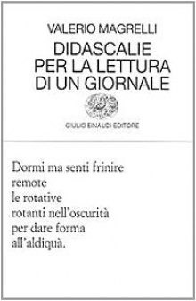 Didascalie per la lettura di un giornale