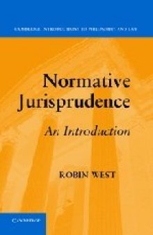 Normative Jurisprudence: An Introduction