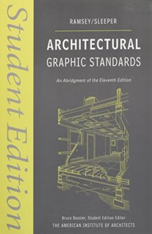 Architectural Graphic Standards, 11th edition