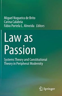 Law As Passion: Systems Theory And Constitutional Theory In Peripheral Modernity