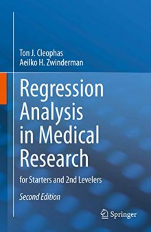 Regression Analysis In Medical Research: For Starters And 2nd Levelers