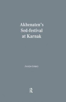 Akhenaten's Sed-festival at Karnak