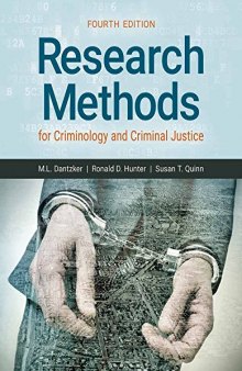 Research Methods for Criminology and Criminal Justice