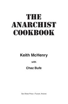 The Anarchist cookbook