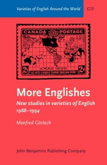 More Englishes: New Studies in Varieties of English, 1988–1994