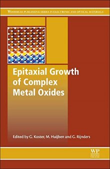 Epitaxial Growth of Complex Metal Oxides