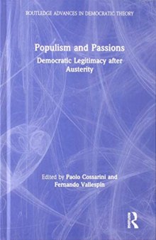 Populism and Passions: Democratic Legitimacy after Austerity