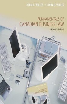 Solution Manual for Fundamentals Of Canadian Business Law